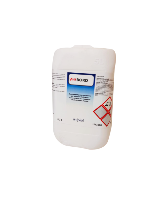 WeBord - Detergente liquido alcalino linea acqua e pvc