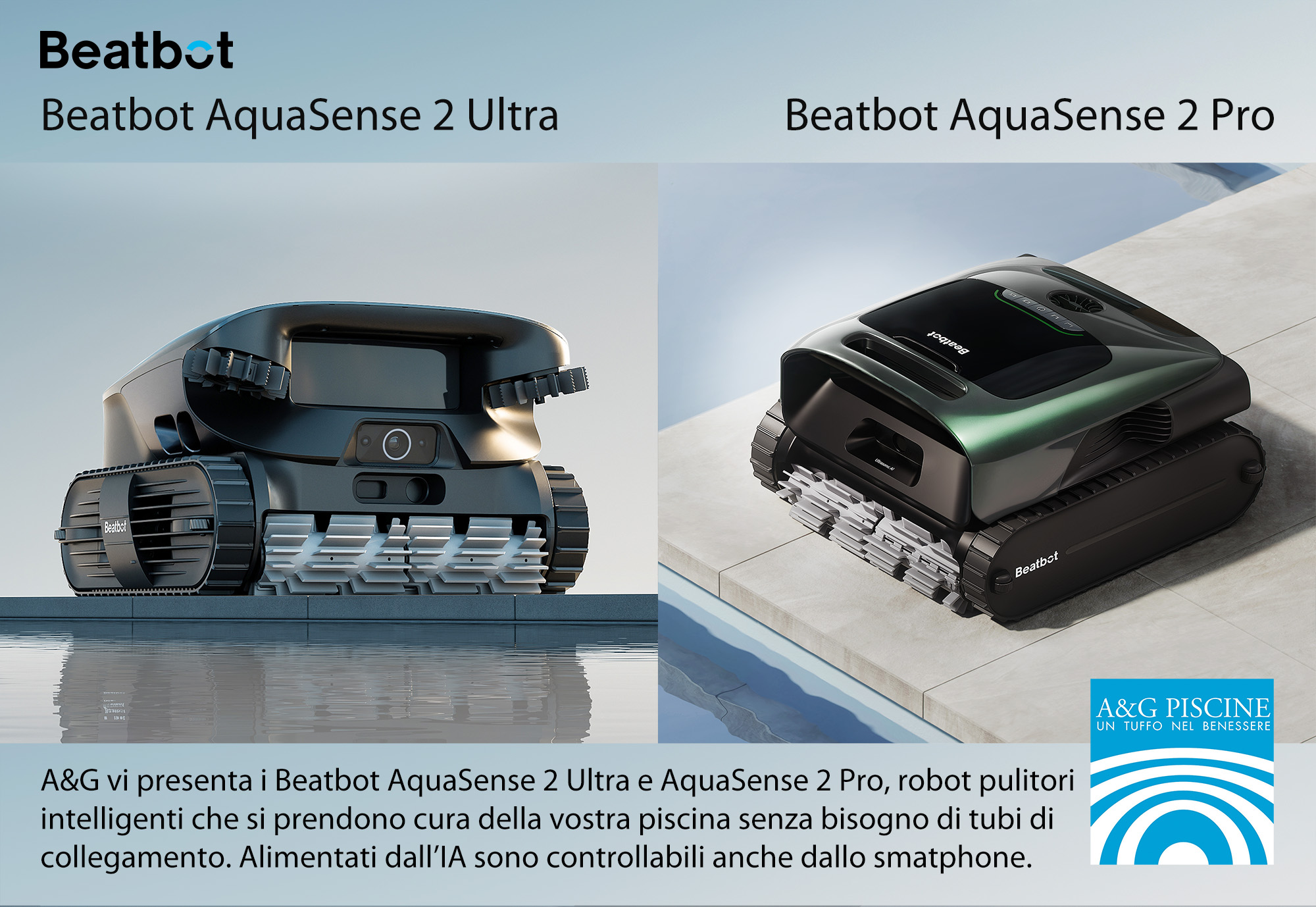 robot pulitori per piscine